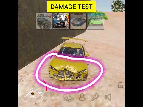 Car Damage Test? Car Simulator 2 Vs Car Parking Multiplayer 2 Vs ECDS Vs RCS #carsimulator2 #bmw