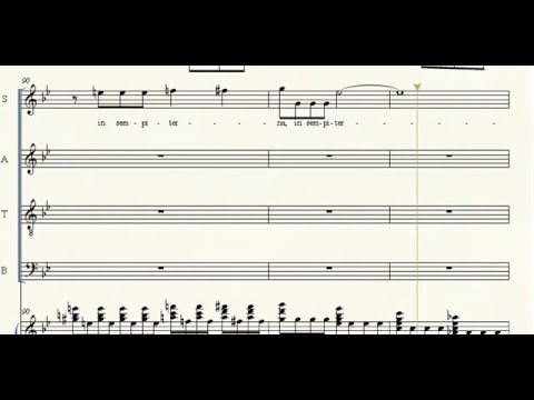 G. Rossini: Stabat Mater 10 Finale SOPRANO velocità lenta per studio