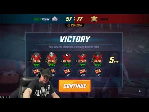 300k Punch Up Shadowlands vs CM Brawlers - MARVEL Strike Force - MSF