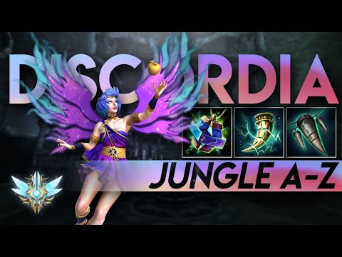 DISCORDIA | A-Z JUNGLE SERIES | Grandmasters Smite Season 6