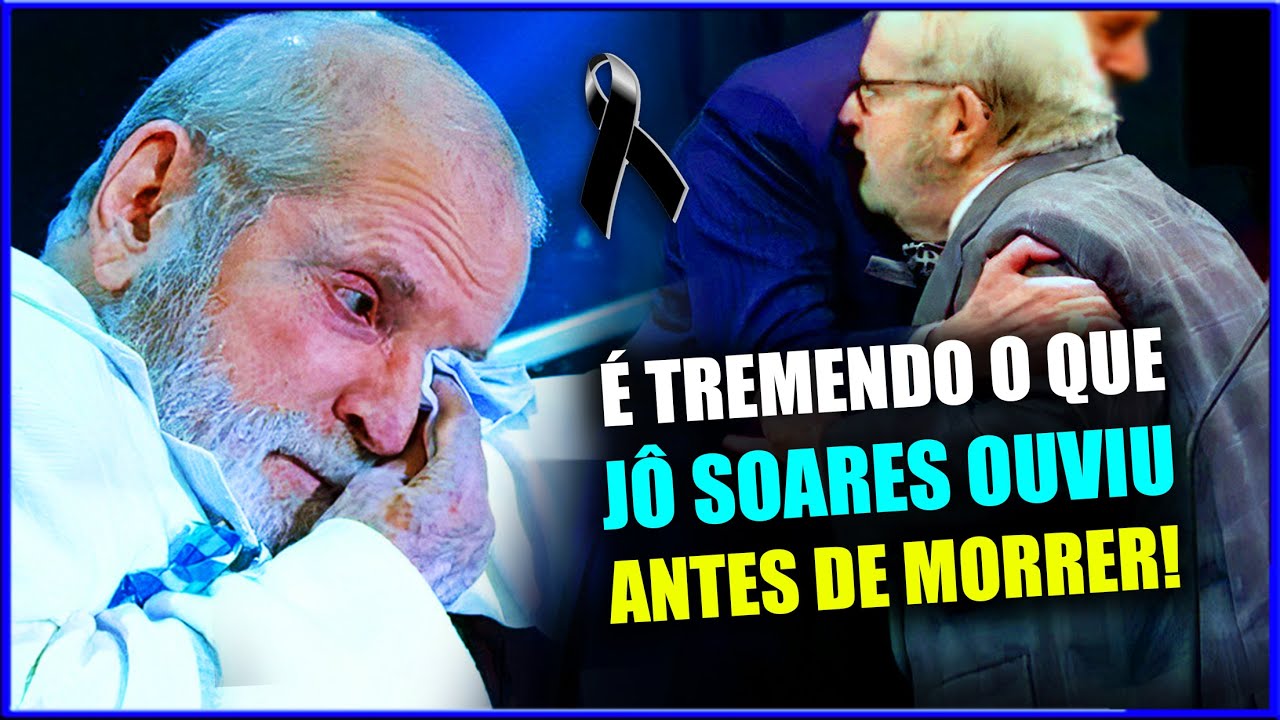 OUÇA A ÚLTIMA MENSAGEM ARREPIANTE QUE JÔ SOARES OUVIU ANTES DE PARTIR SOBRE JESUS