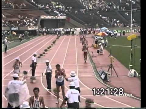 giovanni de benedictis -Campionati del mondo di atletica leggera - Tokyo '91 - 20km di marcia 4/5