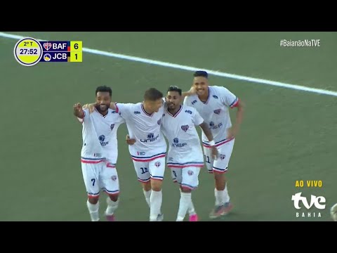 Bahia de Feira goleia o Jacobina na abertura do Baianão 2024