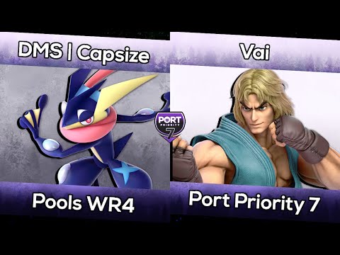DMS | Capsize (Greninja) vs Vai (Ken) - Port Priority 7 Pools Winners Round 4