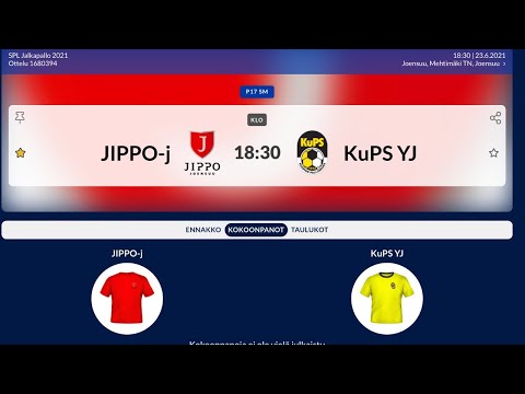 JIPPO B - KuPS (23.6.) U17 SM