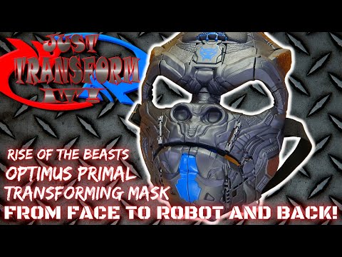 JUST TRANSFORM IT!: Rise of the Beasts Optimus Primal Transforming Mask