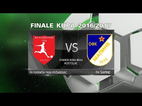 FK Radnički 1926 Požarevac - FK Šapine