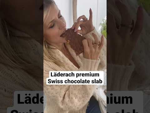 The best Swiss chocolate in the world! I love Läderach’s milk chocolate with caramelized hazelnuts!