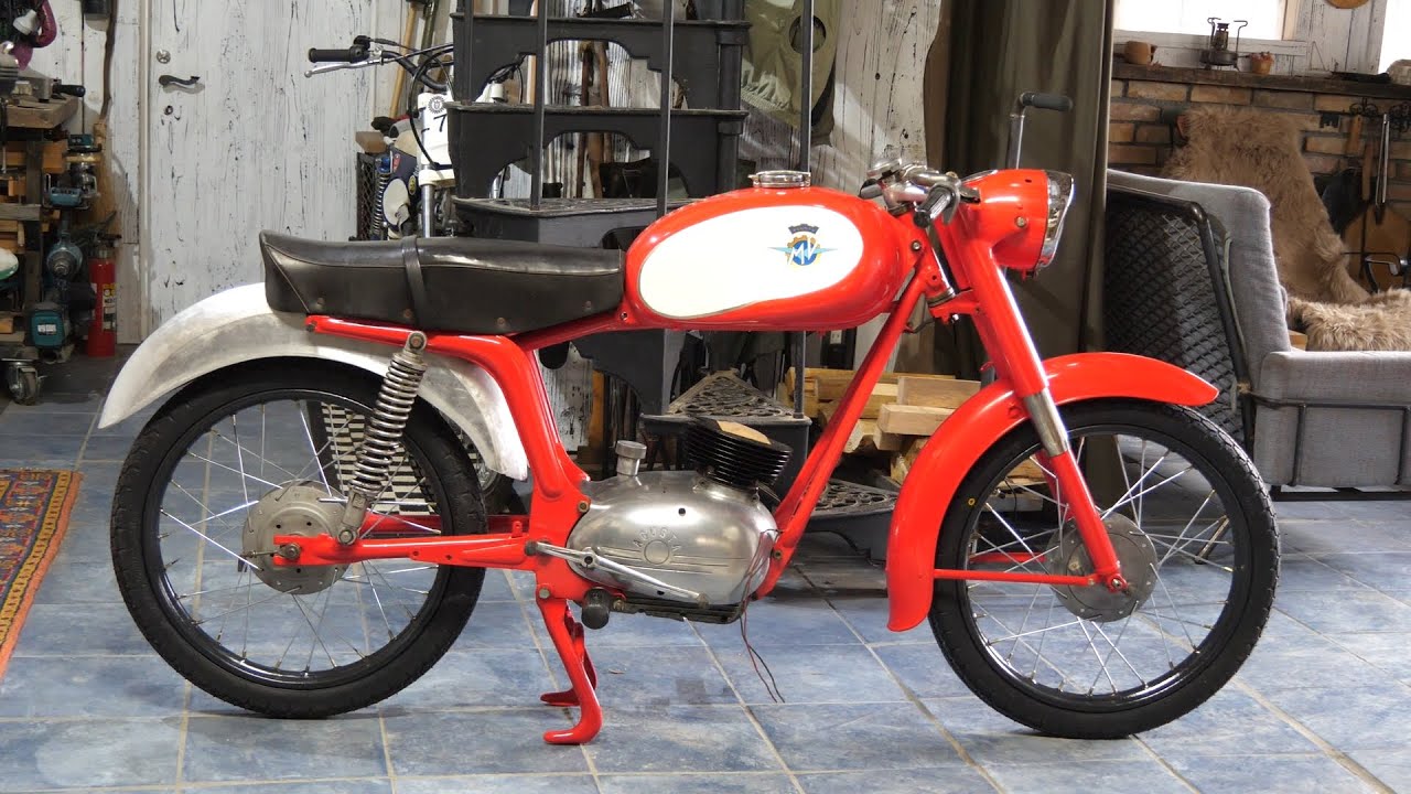 MV　Augusta　レストア日記　塗装　エンジン