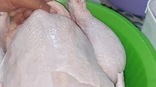 Temperando meu Peru galinha gigante para o Natal de 2025 vai ficar muito suculento e saboroso