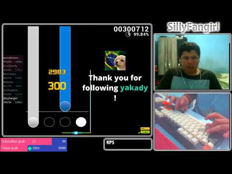 [osu!mania] SillyFangirl | Kurokotei - Scattered Faith [Catastrophic Trust] 99.43% 974K !!