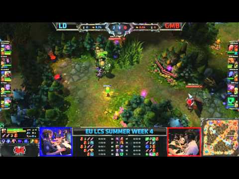 LD vs GMB - LCS 2013 EU Summer W4D2