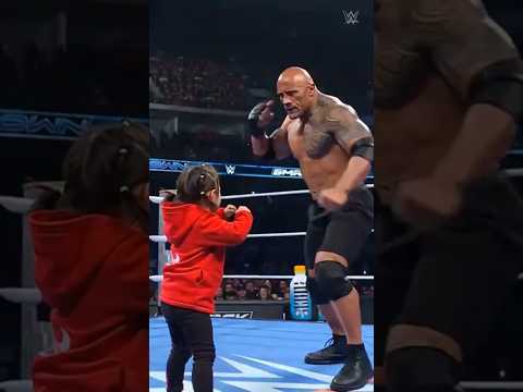 This Kid Had Enough 😂🍼🪨 #wwe #funny #baby #therock #foryou #wweai #wwememes #meme #wrestling #ai
