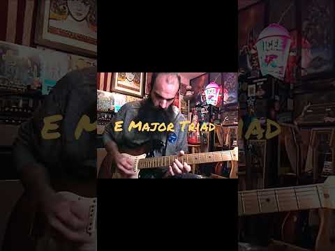 How To LITERALLY SOLO With Triads On The Guitar... #shorts #guitar #guitarsolo #guitarlesson