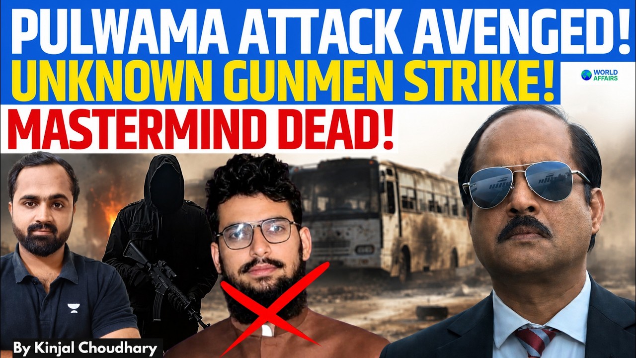 Pulwama Attack Avenged After 7 Years - Unknown Gunmen Eliminate Mastermind Hamza Burhan | Kinjal