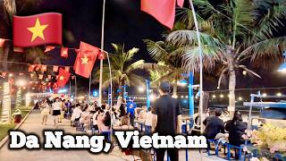 Da Nang Nightlife 🇻🇳 Beach Walk & An Thuong (Part 2)