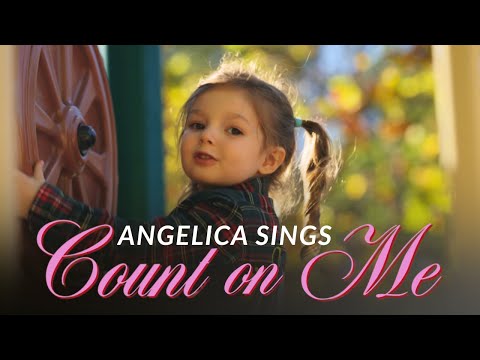 4-year-old Angelica Nero sings Count on Me Cover by Bruno Mar - pure sweetness and friendship vibes!