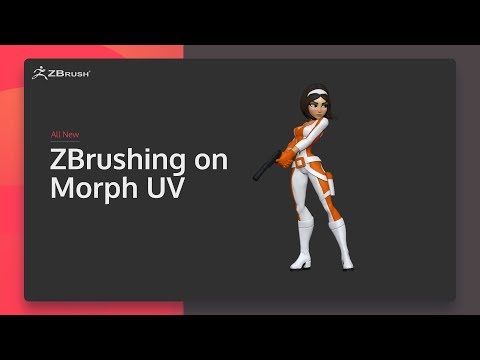 ZBrush 2020 - ZBrushing on Morph UV