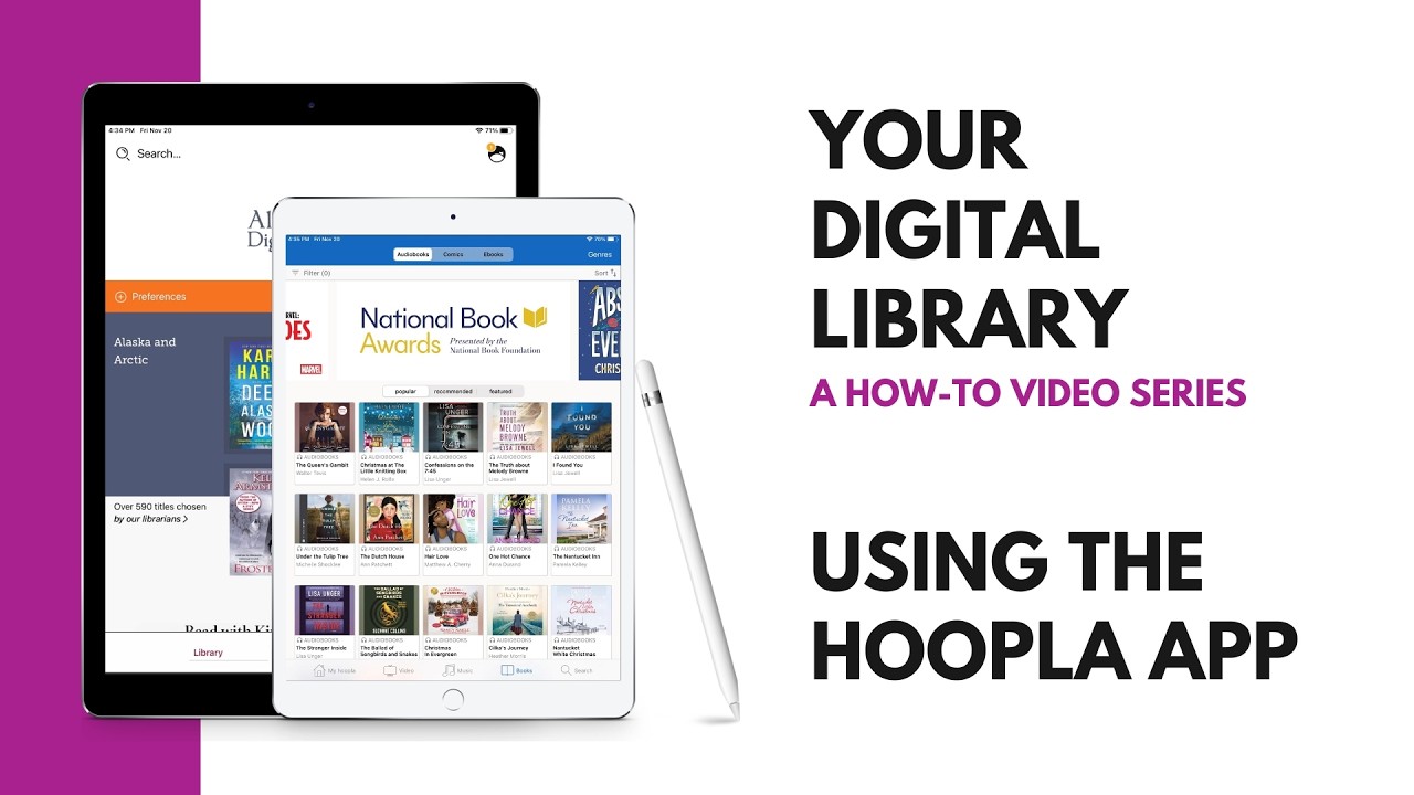 How to use the hoopla app