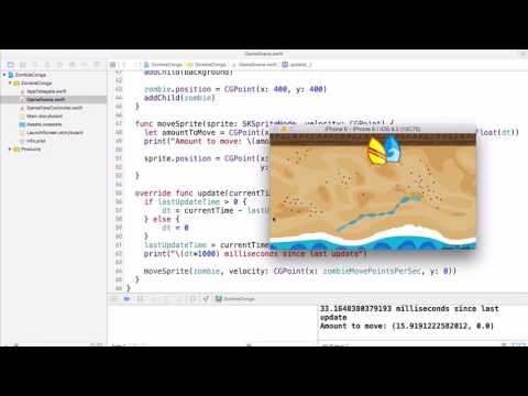 Game Loop Beginning SpriteKit raywenderlich com