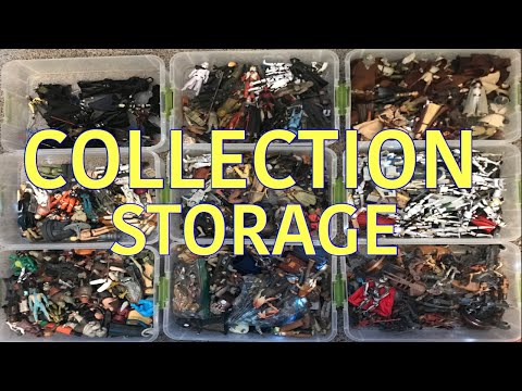 How I STORE My STAR WARS ACTION FIGURE COLLECTION 2020