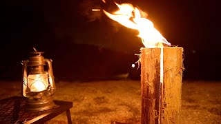 【にこにこキャンプ場】スウェーデントーチでペッパーランチ | ビーフペッパーライス作ってみた
