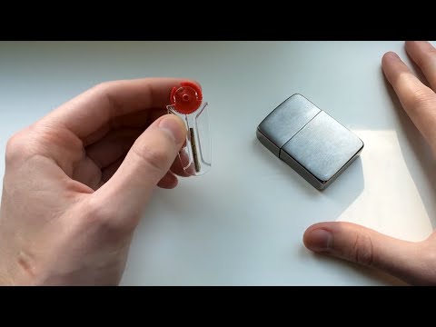 Как поменять кремень в зажигалке Zippo