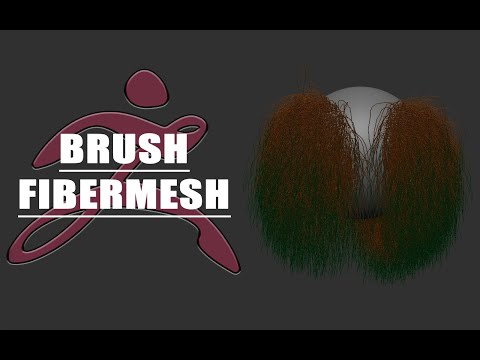 【ZBrush 2022】【memo】BRUSH: FIBERMESH