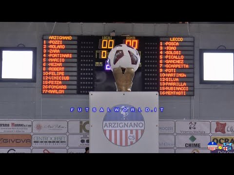23/4/22 Serie A2: Arzignano C5 - Lecco C5, highlights - Futsal / Calcio a 5