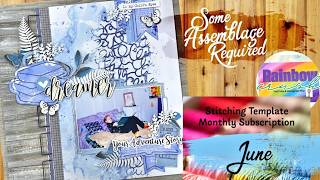 Creative Stitching Template Subscription | Rainbow Crush- Dreamer