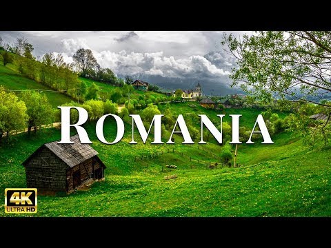 FLYING OVER ROMANIA 4K UHD   Relaxing Music With Stunning Beautiful Nature
