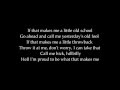 What That Makes Me - Chris Young (Lyrics On Screen)