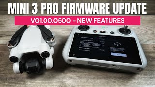 עדכון קושחה ל-DJI Mini 3 Pro - תכונות חדשות ומצב חצובה