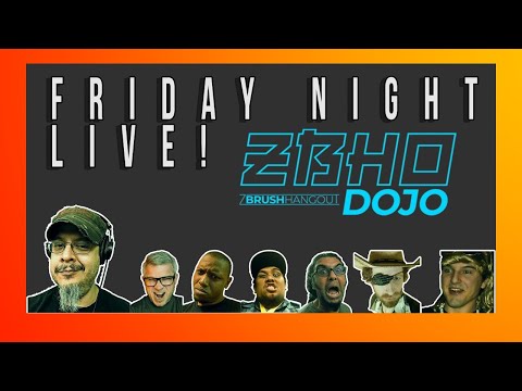 Character Creation/Procedural Art/D!ck Jokes and MORE! Friday Night Live! at the ZBHO Dojo