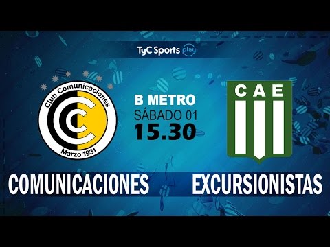 Primera B Metropolitana: Comunicaciones Vs. Excursionistas l #PrimeraBenTyC