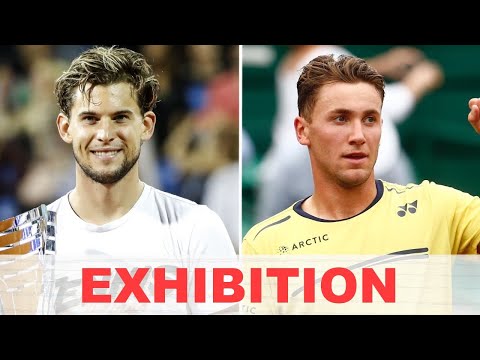 Dominic Thiem vs Casper Ruud EXHIBITION 2020