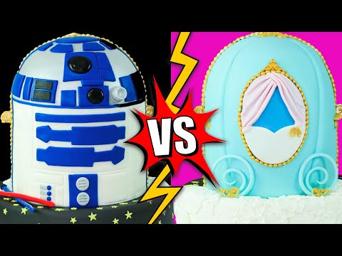 Hochzeitstorte mal anders | Star Wars trifft auf Cinderella