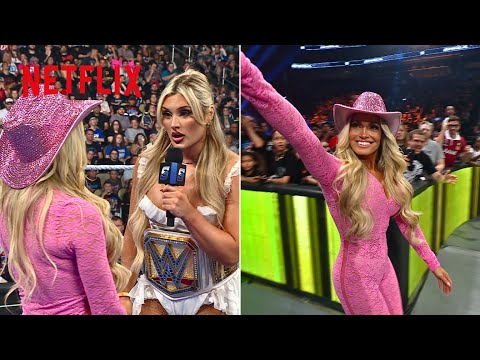 Trish Stratus returns to challenge Tiffany Stratton at Evolution | WWE SmackDown | 7/4/2025
