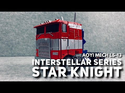 Aoyi Mech LS13 Oversized Transformers Bumblebee Movie Optimus Prime Toy Unboxing