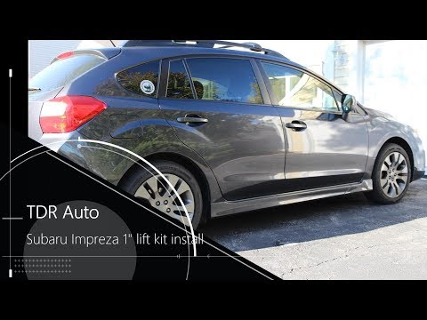 Subaru Impreza Lift Kit Install
