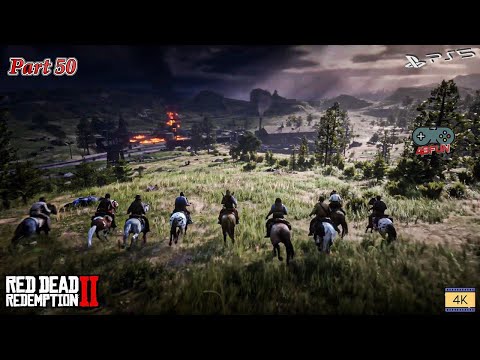 RED DEAD REDEMPTION 2 Gameplay Walkthrough Part 50 [PS5 UHD 4K] - No Commentary