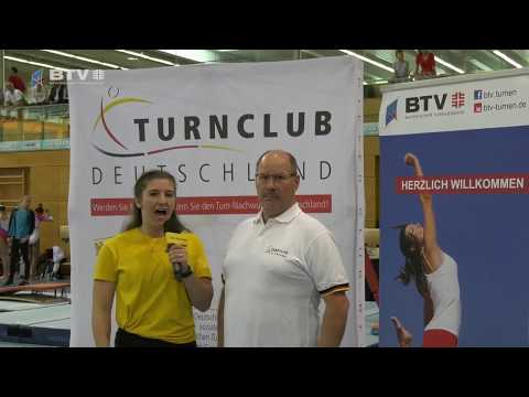 Interview mit Dieter Koch vom Turnclub Deutschland bei der Deutschen Jugendmeisterschaft 2018