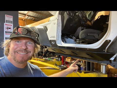 Dirt Daily. Installing Motobilt Rocksliders on Newb Sock the Jeep