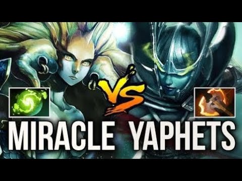 WTF BUILD DOTA2 EPIC Miracle- vs Yaphets 9k God vs Legend ft ZSMJ and Crit- - Naga vs PA Superb Gam
