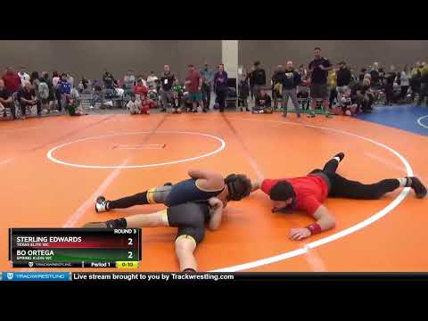 93 Lbs Round 3 - Bo Ortega, Spring Klein WC Vs Sterling Edwards, Texas Elite WC 4958
