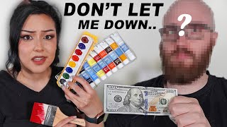 I Let My Husband Pick My Art Supplies...