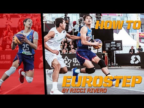 How To Eurostep  - Ricci Rivero breaks down the Eurostep! | FIBA 3x3 Tutorial