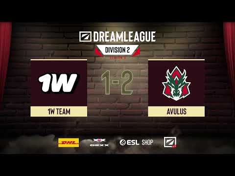LIVE: 1w Team vs AVULUS - DreamLeague Divison 2 Season 3