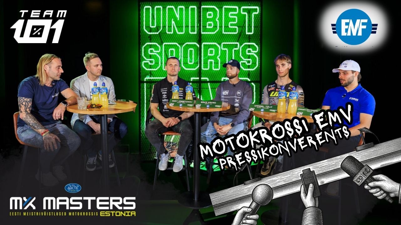 Eesti motokrossi meistrivõistlused algavad - MX Masters pressikonverents | Team101% X EMF