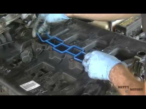 Where do I find the intake manifold gasket in the Santana 300?
